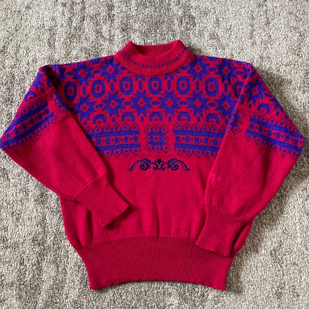 Tyrolia by Head vintage skiwear sweater #C